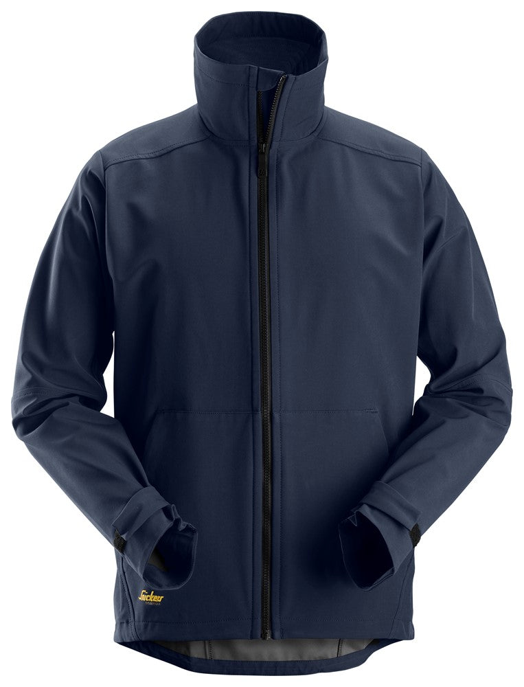 1205  AllroundWork, Winddichte Soft Shell Jack - Navy