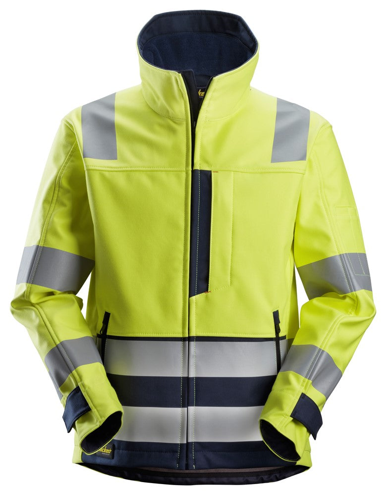 1260  ProtecWork, Soft shell Jack, High-Vis Klasse 3