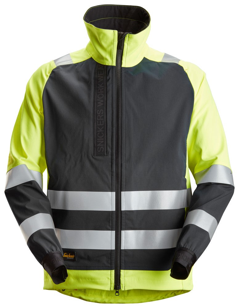 1539  AllroundWork, High-Vis Ongevoerd Jack met rits KL 2