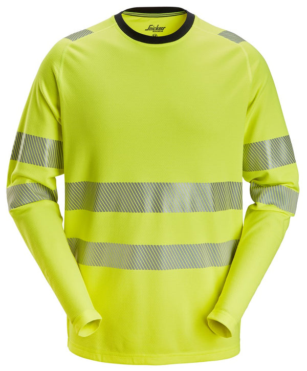 2431  High-Vis Klasse 2/3 T-shirt met Lange Mouwen