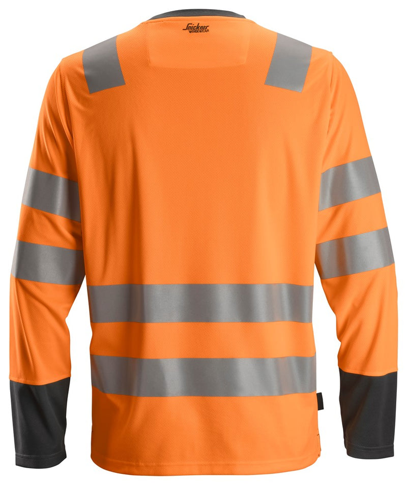 AllroundWork, High-Vis T-shirt met Lange Mouwen 2433