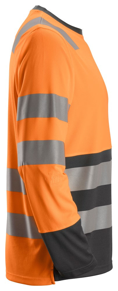 AllroundWork, High-Vis T-shirt met Lange Mouwen 2433