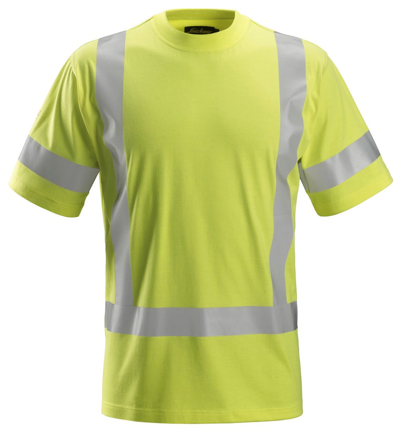 2562  ProtecWork, T-shirt met Korte Mouwen, High-Vis Klasse 3