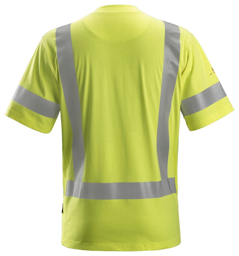 2562  ProtecWork, T-shirt met Korte Mouwen, High-Vis Klasse 3