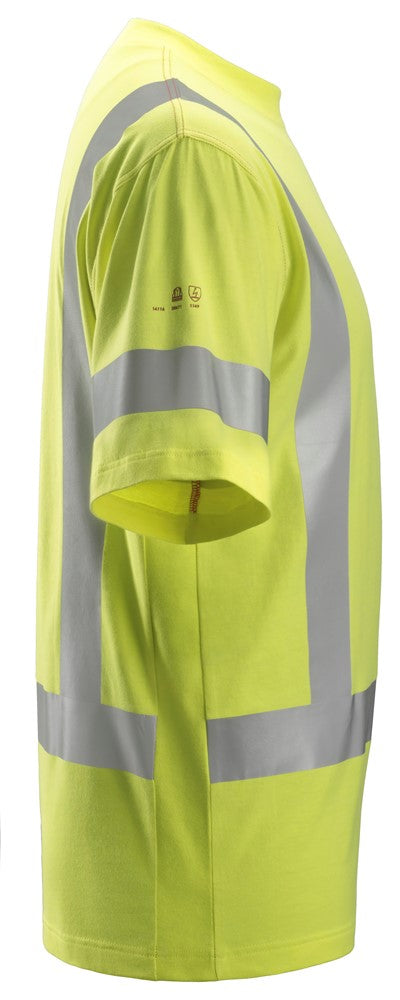 2562  ProtecWork, T-shirt met Korte Mouwen, High-Vis Klasse 3