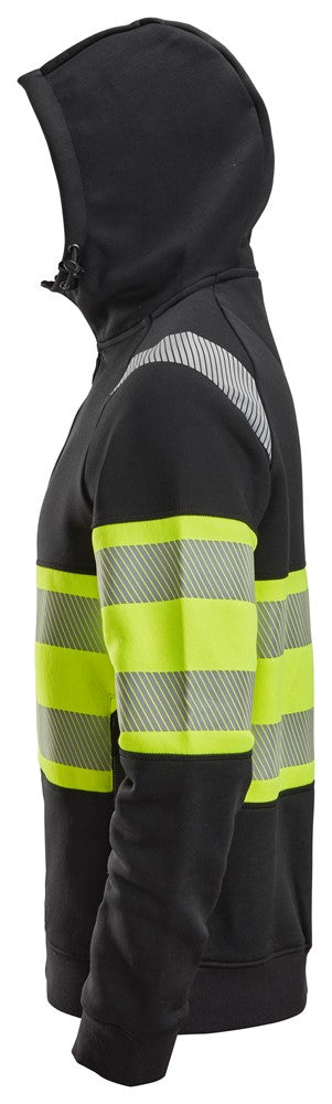 2838  High-Vis Klasse 1, Hoodie met Rits