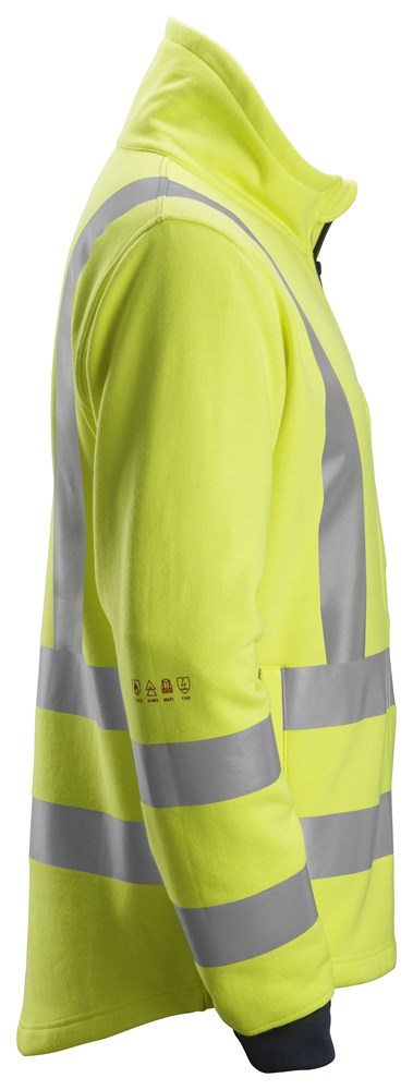 2864  ProtecWork, Sweatshirt met rits, High-Vis Klasse 3