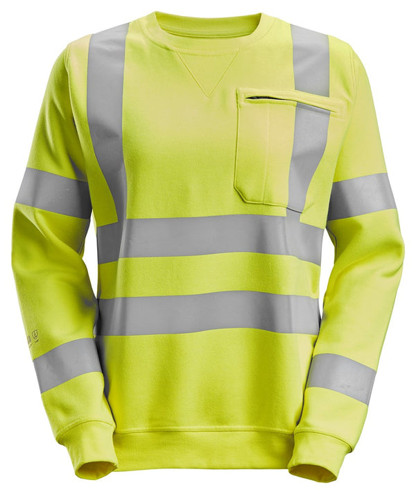 2876  ProtecWork, Dames Sweatshirt, High-Vis Klasse 3/2