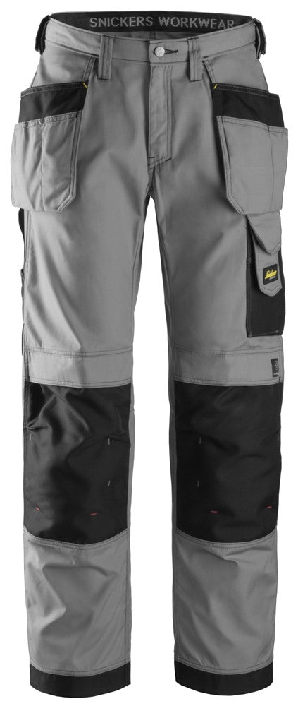 3213  Werkbroek met Holsterzakken, Rip-Stop - Grey