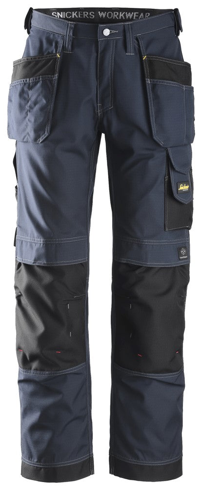 3213  Werkbroek met Holsterzakken, Rip-Stop - Navy