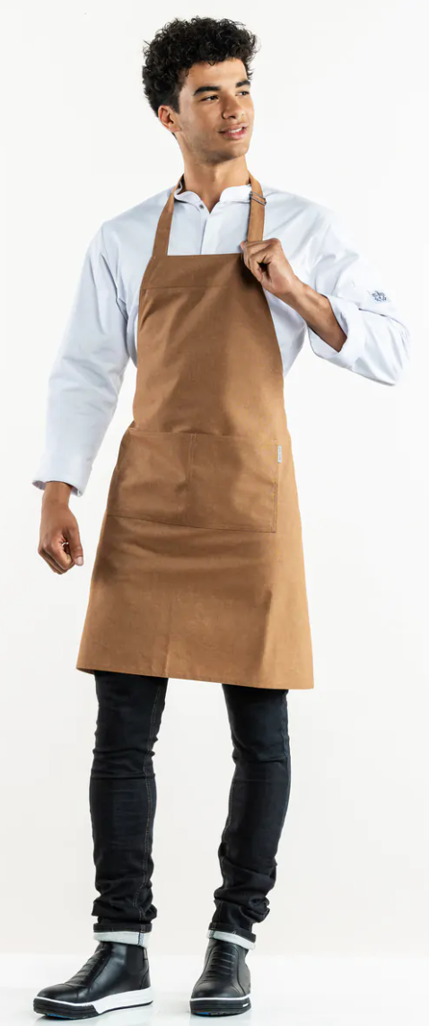 55699 Bib Apron Base Chestnut W70 – L85