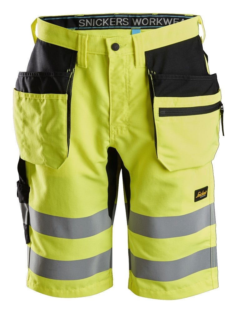 6131  LiteWork, High-Vis Korte Broek+ met Holsterzakken Klasse 1