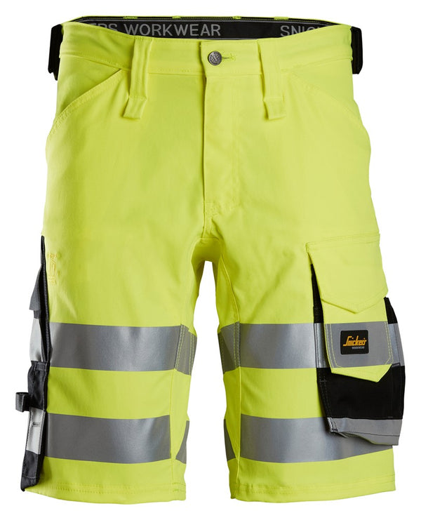 6136  High-Vis Klasse 1 Stretch Korte Werkbroek