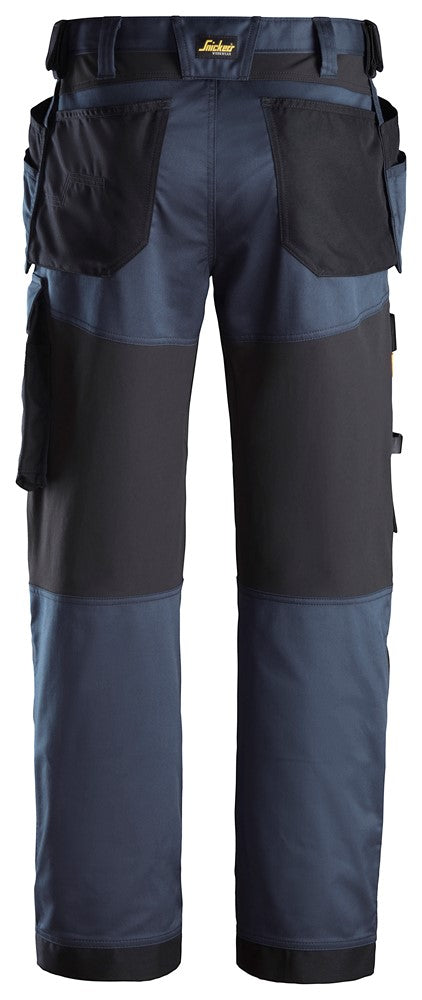 6251  AllroundWork, Stretch Loose fit Werkbroek+, met Holsterzakken-Navy