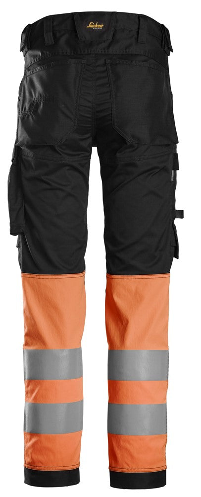 6334  High-Vis, Klasse 1 Stretch Werkbroek - Orange