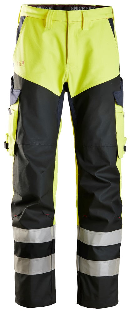 6365  ProtecWork, Broek met versterkt voorpand, High-Vis Klasse 1