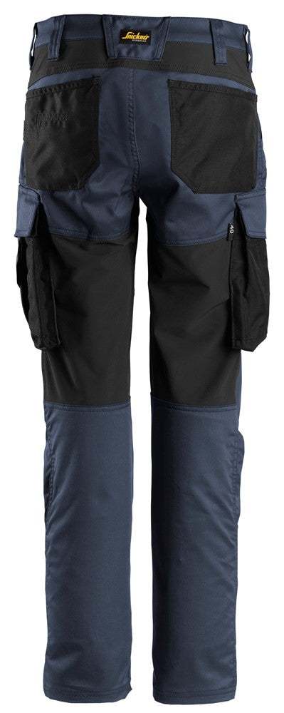 6703  AllroundWork, Dames Werkbroek zonder Kniezakken - Navy