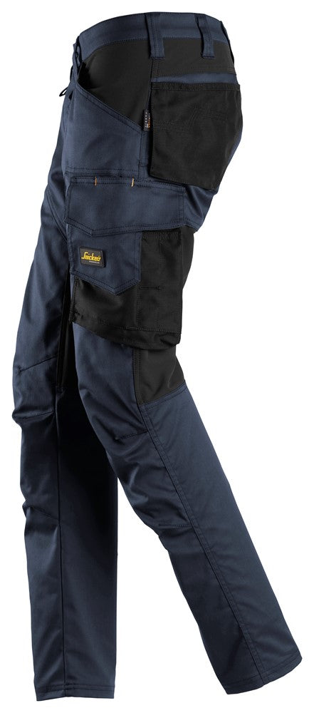 6703  AllroundWork, Dames Werkbroek zonder Kniezakken - Navy