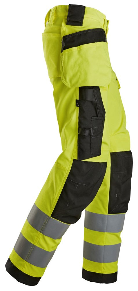 6743  High-Vis, Klasse 2, Dames Stretchbroek met Holsterzakken