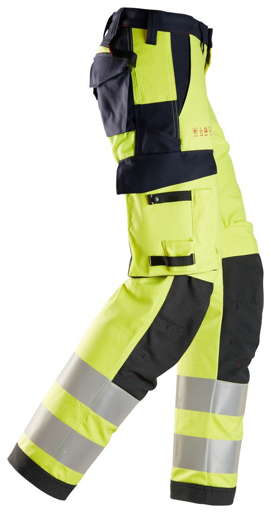 6760  ProtecWork, High-Vis KL 2, Damesbroek