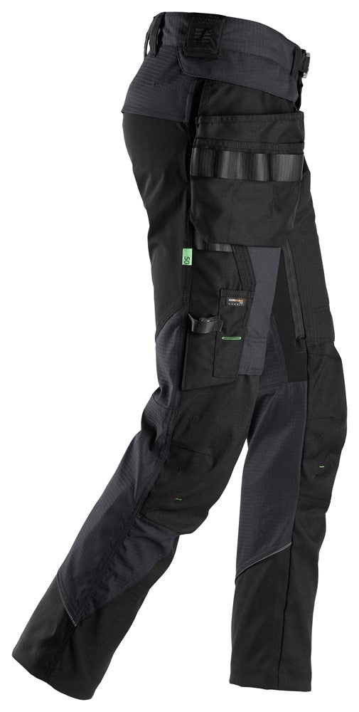 6972  FlexiWork, Werkbroek met afneembare Holsterzakken- Steel Grey