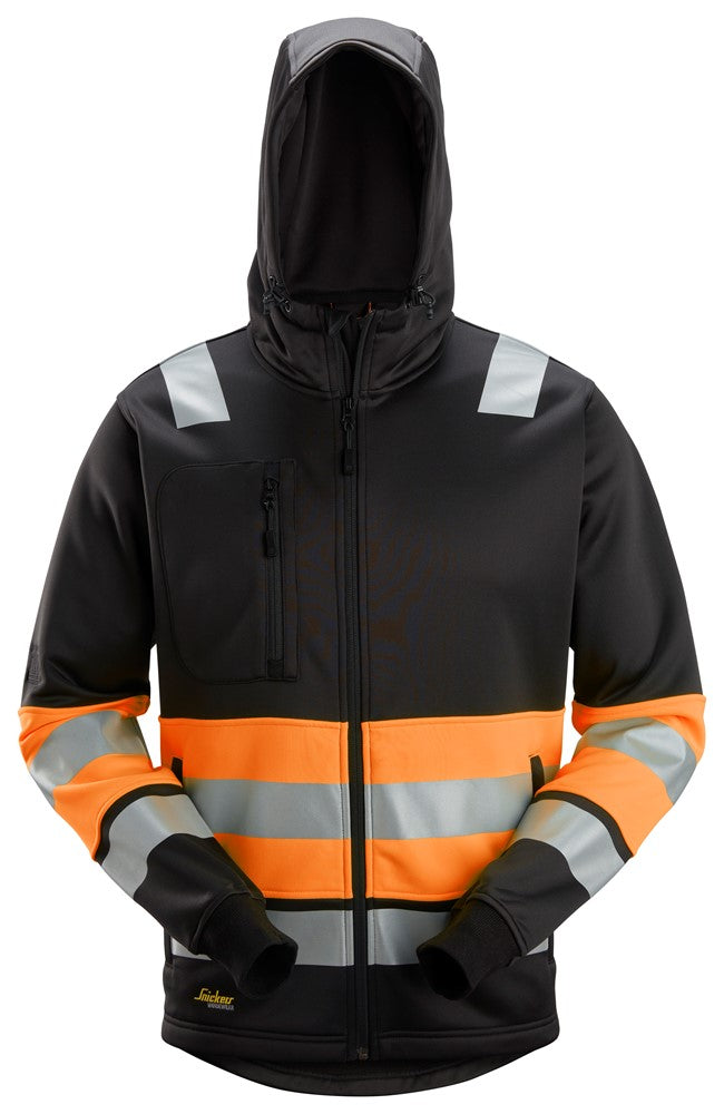 8038  High-Vis Klasse 1, Hoodie met Rits