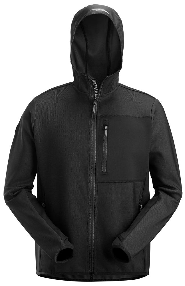 8044  FlexiWork, Tussenlaag Hoodie met Rits