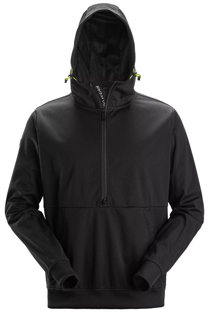 8400  FlexiWork, Windblocker Stretch Hoodie met halve rits