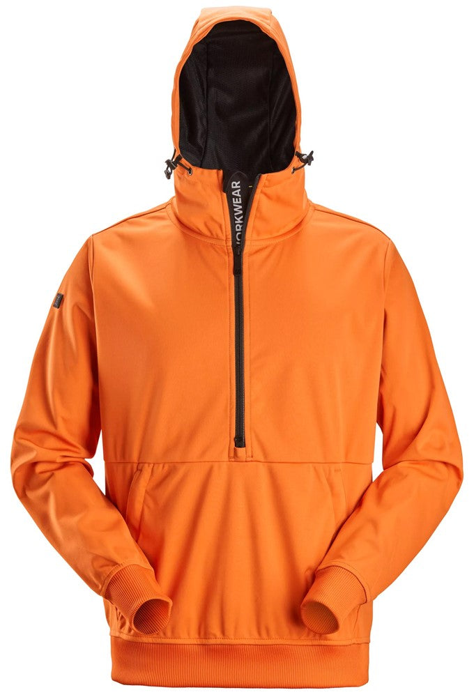 8400  FlexiWork, Windblocker Stretch Hoodie met halve rits