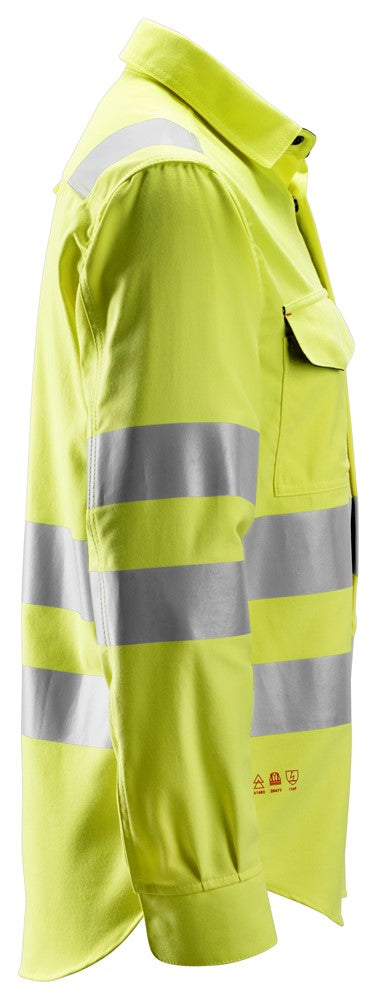 8562  ProtecWork, Shirt met Lange Mouwen, High-Vis Klasse 3