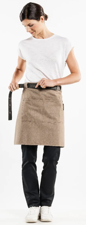 85299 Apron Forene Mud Denim W70-L50