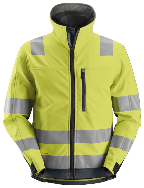 AllroundWork, High-Vis Softshell Jack Klasse 3 1230