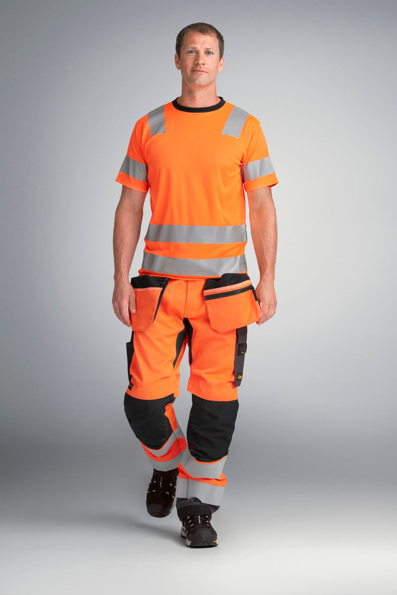 Snickers 2530 AllroundWork, High-Vis T-Shirt Klasse 2 - Snickers Werkkledij