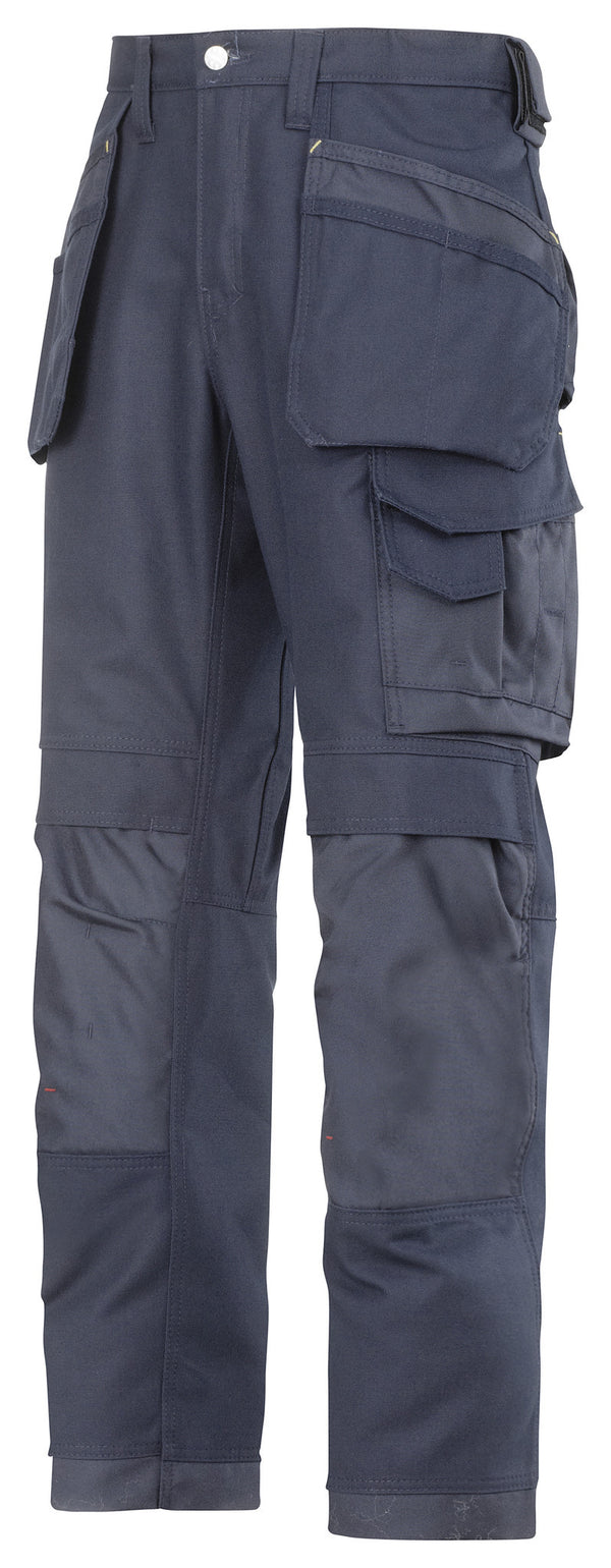 3214-canvas-broek-met-holsterpockets-donker-blauw - Snickers Werkkledij