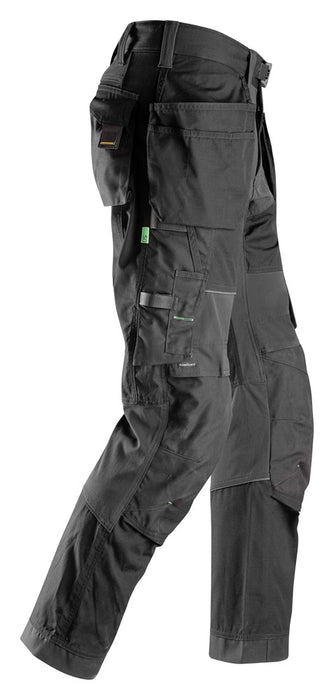 Snickers FlexiWork Trousers+ HP - Black 6902
