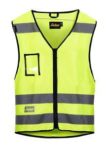 Snickers 9153 Vest High Visibility - Snickers Werkkledij