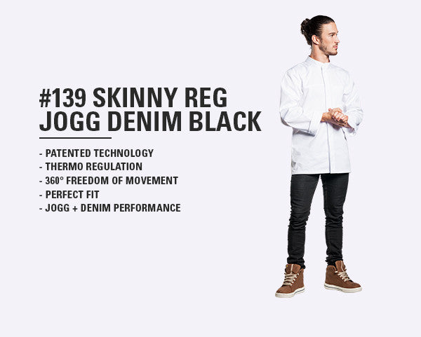 Skinny REG Jogg Denim Black