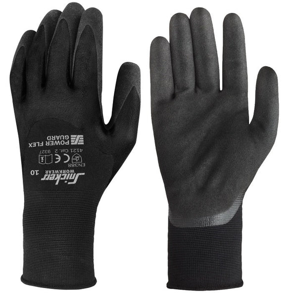 Snickers 9327 Power Flex Guard Gloves - Sterk & beschermend -  (Per 10 paar) - Snickers Werkkledij